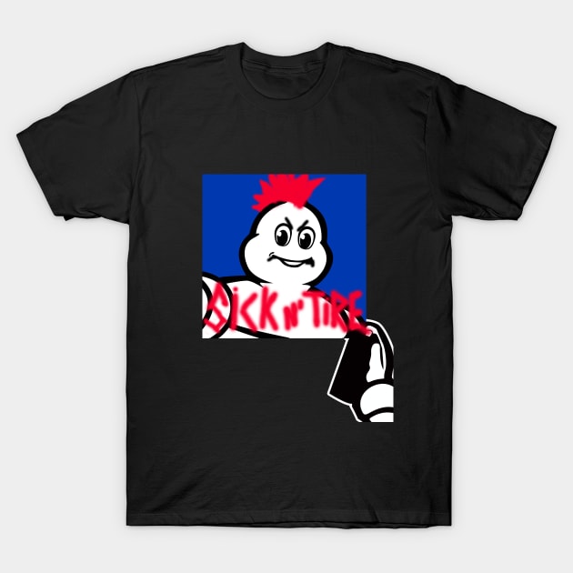 Sick and Tire Michelin parody T-Shirt by Producer